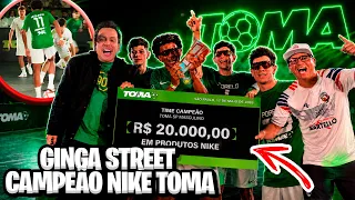 FOMOS CAMPEÕES DO MAIOR TORNEIO DE FUTEBOL DE RUA DO BRASIL - NIKE TOMA 