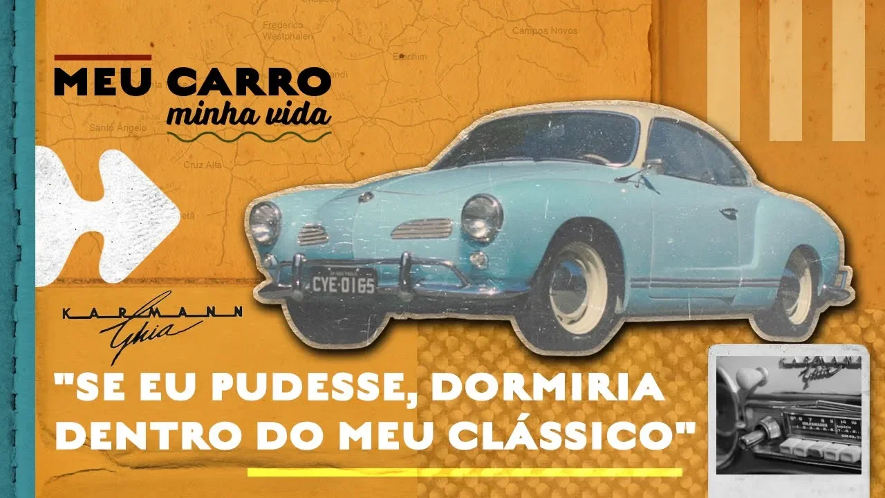 "O KARMANN GHIA APARECEU COMO UMA MÁGICA" | MEU CARRO, MINHA VIDA