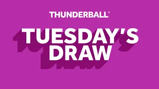 The National Lottery Thunderball draw results from Tuesday 03 March 2026