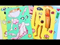 Download Lagu DIY Paper Sticker Book| BRAINROT Police Tung Tung Tung Sahur likes Ballerina Cappuccina really ?
