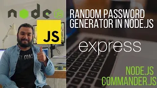 Random Password Generator with Node js Commander js