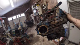 Ford 1710 Engine Tear down
