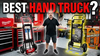 Milwaukee vs Gorilla 800 Lbs Convertible Hand Truck Review lowes HomeDepot