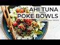 AHI TUNA POKE BOWLS hawaiian family recipe