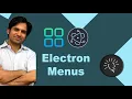 The Complete Electron JS Menu Tutorial Top Menus Context Menus Accelerators