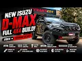 New Isuzu D-MAX Full 4x4 Build Bull Bar 2 Lift Wheels Tyres More