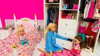 Barbie Family! Surprise from Ken, Haley & Ally!