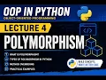 Polymorphism Lecture - 4