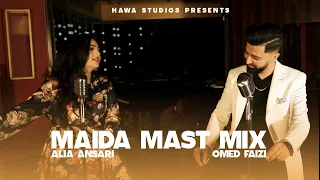 Alia Ansari Omed Faizi Maida Mast Mix New Afghan Song 2024 