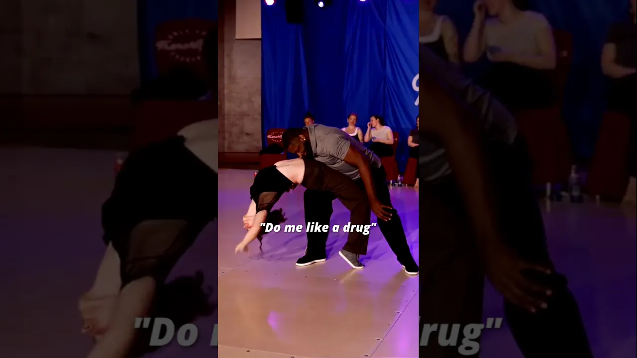 "Do me like a drug" 👀😅🤣 #improv #westcoastswing