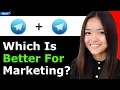 Telegram Groups vs Telegram Channels Which Is Better for Marketing 2026 - Full Guide