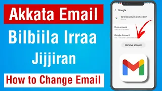 Akkata Email Namnni Isiniif Bane Itti Jijjiirtan 