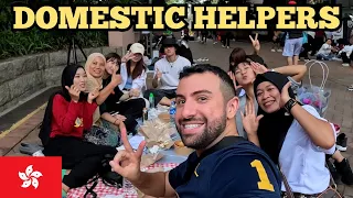 哇，为什么星期天是香港外佣的休息日