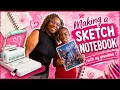 DIY Sketch Notebook With My Grandson How to Make a Custom Notebook