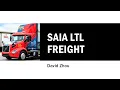 SAIA LTL Investor Pitch