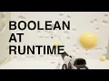 Unreal Tutorial Geometry Script Boolean Operation at Runtime