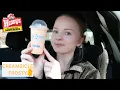 lets try WENDYS NEW creamsicle frosty creamsicle popsicle review taste test