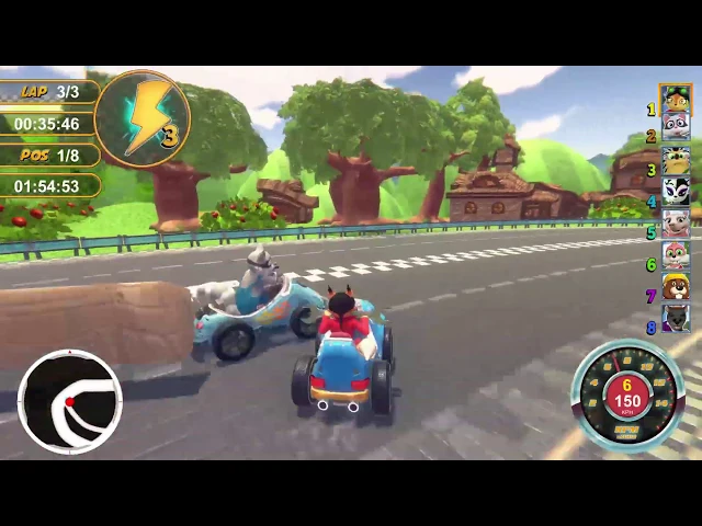 Renzo Racer - Gameplay Video - Throttle Mashing, Missile Blasting, Kart Smashing Fun!