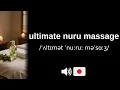 How to pronounce ultimate nuru massage CORRECTLY