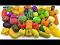 Download Lagu Satisfying Video ASMR | Cutting Wooden \u0026 Plastic Fruits Vegetables, PINEAPPLE PAPRIKA LEMONS PEAS