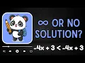 How to Solve and Graph Inequalities with Infinitely Many Solutions or No Solution