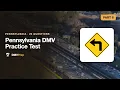 2026 Pennsylvania DMV Written Test 20 Real Questions Part 6