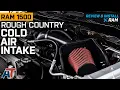 2009-2018 RAM 1500 5 7L HEMI Rough Country Cold Air Intake Review Install