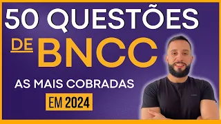 50 Questões de BNCC - Simulado BNCC 2024 - Questões de Concursos - Base Nacional Comum Curricular