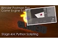 Blender Postman Pat game tutorial stage - Game Logic and Python