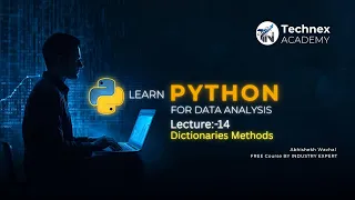 Python for Data Analytics Full Course Lecture 14 - Python Dictionary Methods Abhishek Wavhal