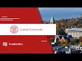 Electrical and Electronics Engineering Program at Cornell University Academics at CU