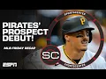 Konnor Griffin MAKES HISTORY in Pittsburgh Pirates debut SportsCenter