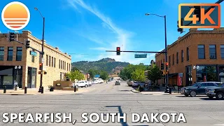 Spearfish South Dakota Drive with me in a South Dakota town