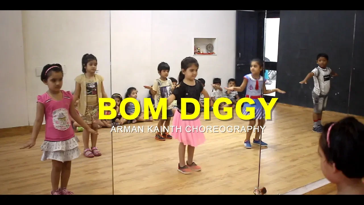 Toddlers Dance - Bom Diggy | Arman Kainth Choreography | G M Dance Centre | Zack knight