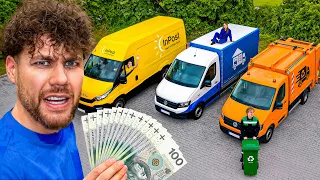CHOWANY DOSTAWCZAKAMI, ale każdy PRACUJE...