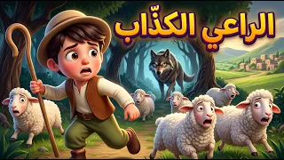 الراعي الكذّاب قصة للأطفال باللغة العربية قصة كرتونية دندنها