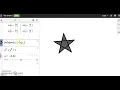 Desmos Art Animated Star