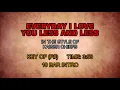 Kaiser Chiefs - Everyday I Love You Less And Less (Karaoke)