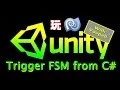 Unity3D - Trigger playMaker FSM from C
