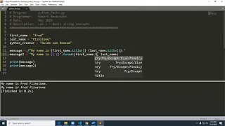 Lab 1 - python