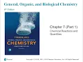CHEM 104 Lecture - Chapter 7
