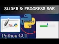 Python Tkinter tutorial for beginners Slider Progress Bar