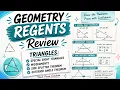 Geometry Regents Review Triangles Midsegments Special Rights Theorems