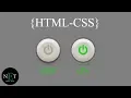 How to make switch on and off button using html and css NarenETech