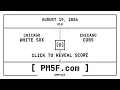 Chicago White Sox CHW Chicago Cubs CHC MLB Final Box Score AUGUST 19 2026