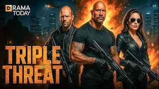 TRIPLE THREAT JASON STATHAM DWAYNE JOHNSON ANJLENA JULE Full Action Movie 2025 