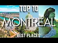 Top 10 Places to Visit in Montreal Canada - 4K Travel