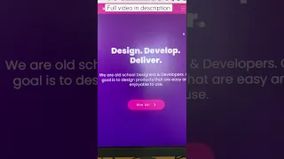 UI Design to HTML CSS Using Bootstrap 5 Website Responsive