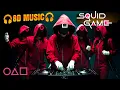 Lagu 🎵 8D Audio Squid Game Bass Revolution 2025 | Red Light Drop | No Copyright EDM | Royalty-Free Music