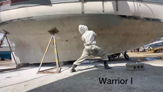 S2 E2: Prepping the hull for repairs.. I feel like everything is falling apart (Dominican Republic)